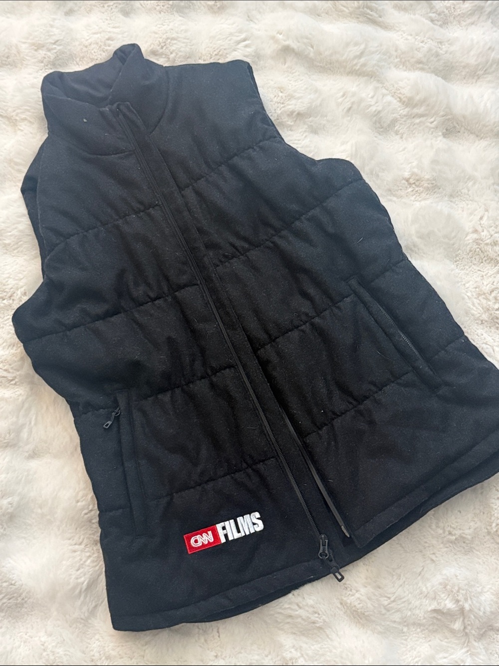 Patagonia Black Women's Vest with Logo
